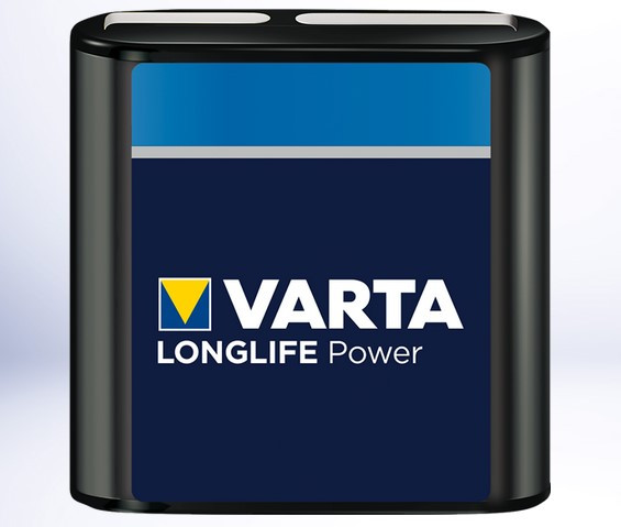 Varta Flachbatterie 4912121411
