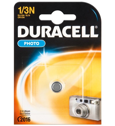 Duracell Photobatterie CR1/3N, Knopfzelle