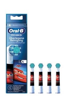 Oral-B Aufsteckbürsten Cars Princess Mix 4er OralB Braun