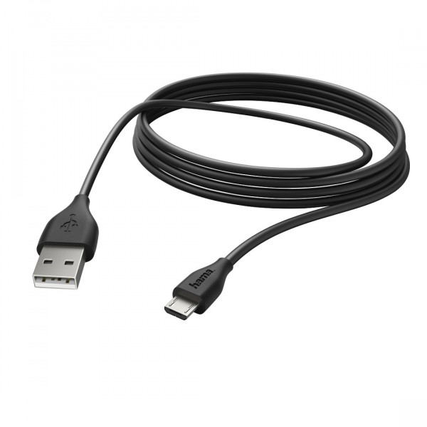 Hama USB-Kabel LAD-DAT-KABA-MICRO3MSW Art. Nr.:00173788