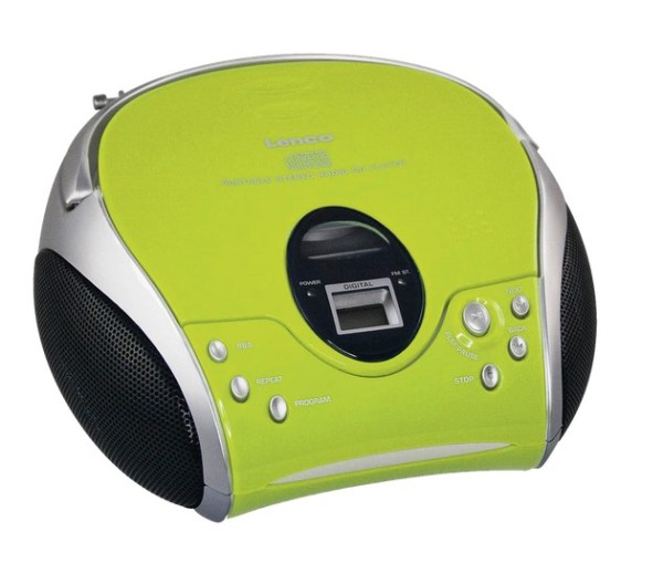 Lenco CD-Radio SCD24 grün silber Sonderaktion