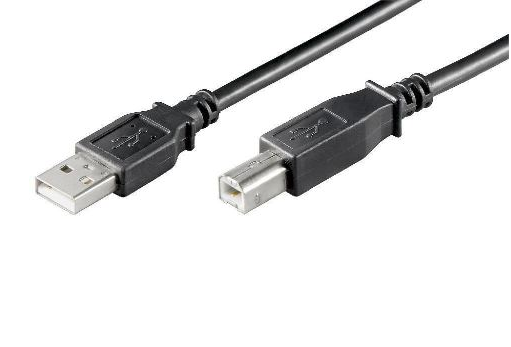 USB-Kabel A-B 1,8m Punex