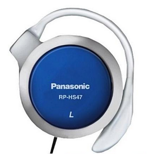Panasonic Kopfhörer mit Kabel RP-HS47E-A blau