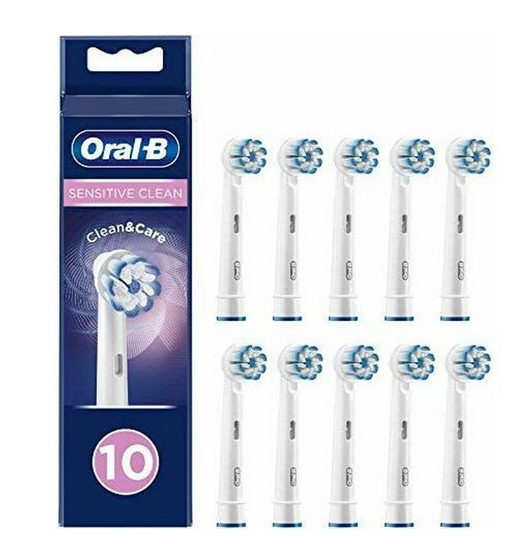 Oral-B Ersatzzahnbürste PRO Sensitive Clean 10er FFU Braun 10er PRO FFU
