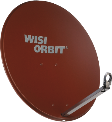 WISI Offset-Antenne OA38I Alu 80 cm rotbraun