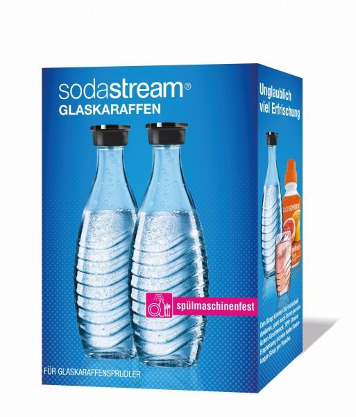 Sodastream Glaskaraffe Duopack