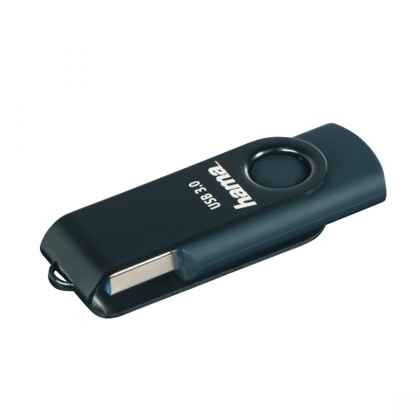 Hama USB-Speicherstick ROTATE 128GB USB 3.0 PETROL BLAU Nr.:00182465
