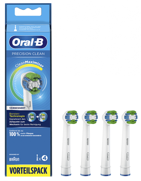 Oral-B Ersatzbürste Precision Clean 4er CleanMaximizer 316077