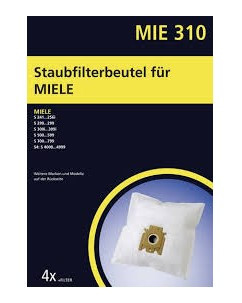AEG Staubbeutel MIE310 4 Beutel + 1 Filter FJM