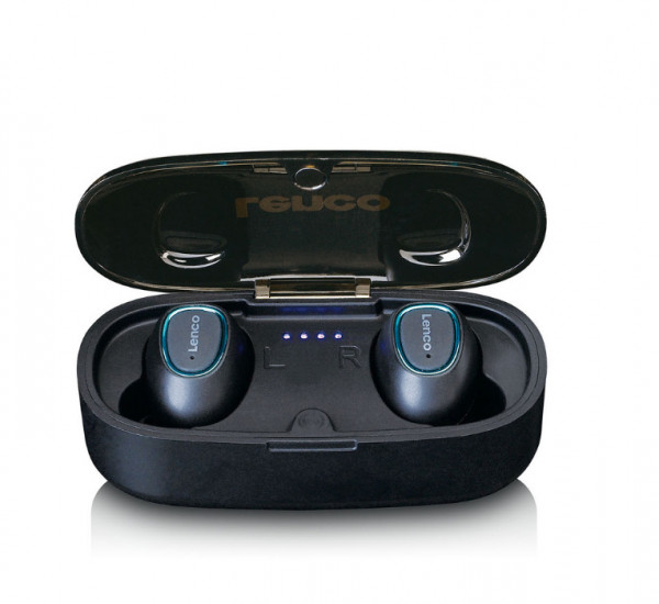 Lenco In-Ear Headset EPB-410BL 2963091 Sweat-resistant Wasserdicht Kopfhörer