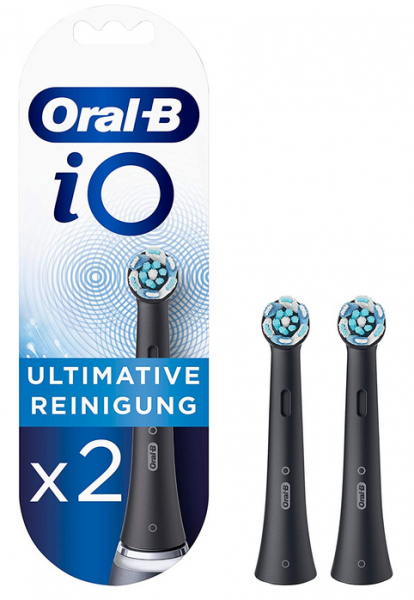Oral-B Aufsteckbürsten iO Ultimative Reinigung black 2er
