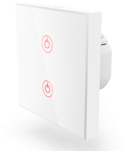 Hama WiFi-Touch-Wandschalter 00176551 unterputz weiß