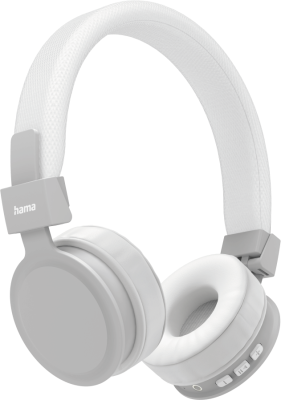 Hama Bluetooth-Kopfhörer 00184085 Hellgrau Weiß